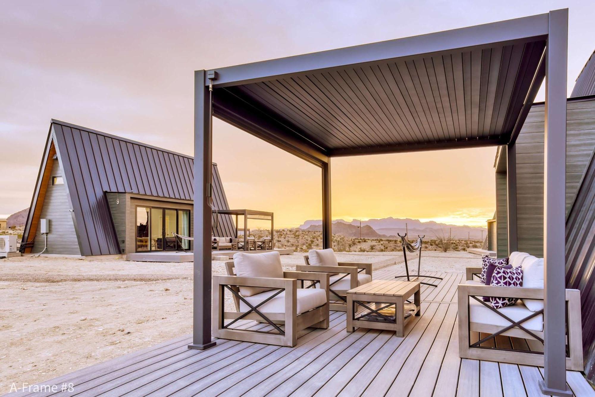 Stardust Big Bend Luxury A-frame#8 With A Fab View * Terlingua