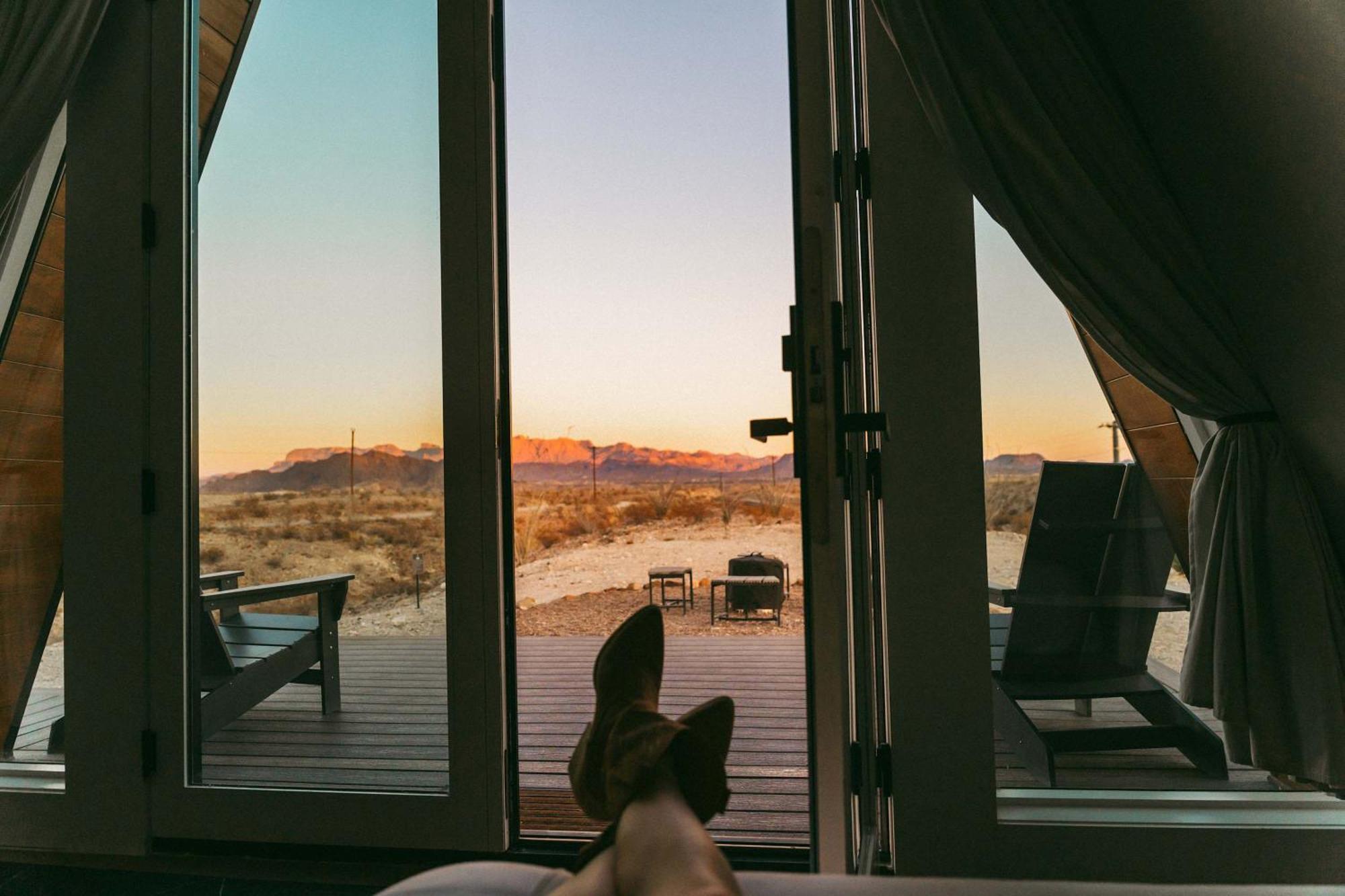 Stardust Big Bend Luxury A-frame#8 With A Fab View Holiday home *