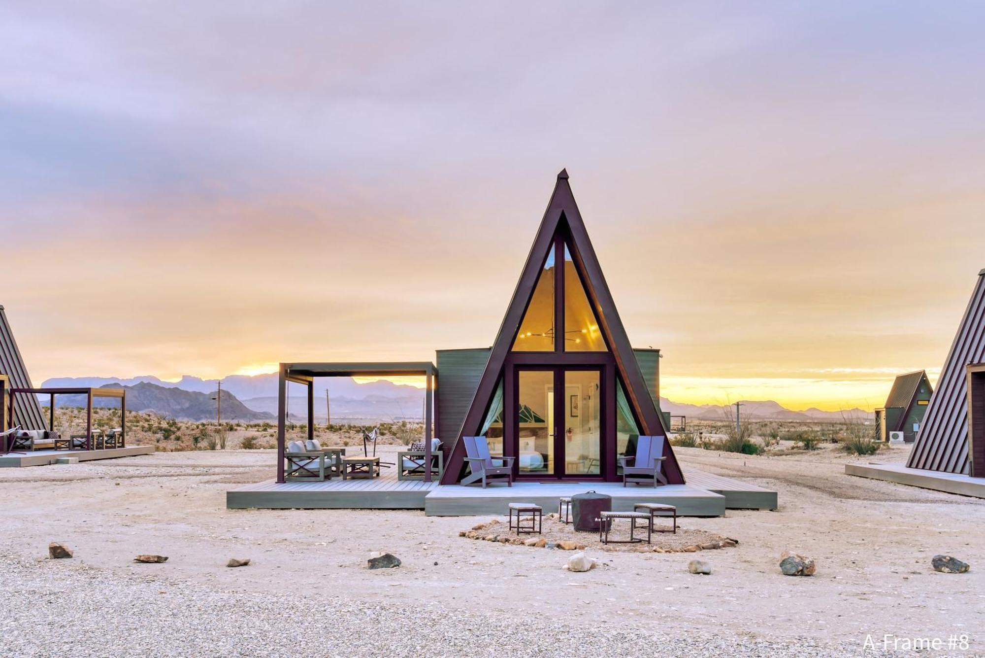 Stardust Big Bend Luxury A-frame#8 With A Fab View Holiday home Terlingua
